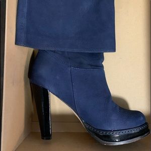 Cole Haan Nubuck/Suede Knew High Boots